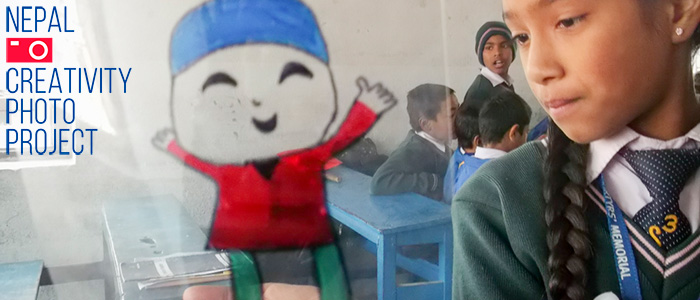 Plastic and cartoons a Martyrs’ Memorial School – Class 4 & 5- Kathmandu